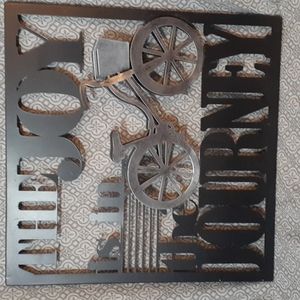 Metal wall decor